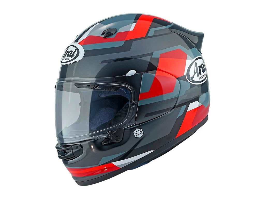 Casco Arai Quantic Abstract Red