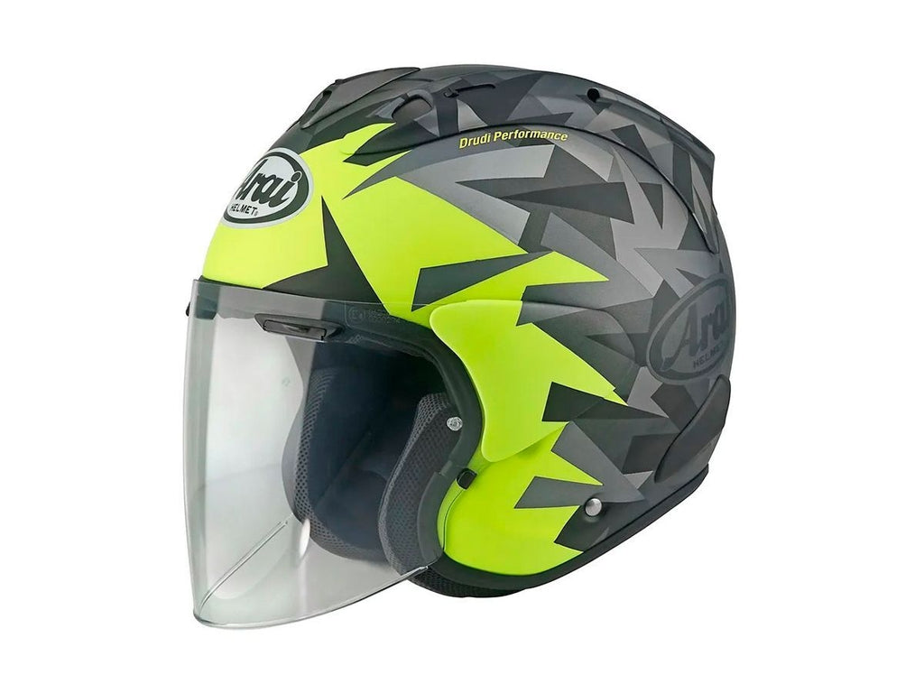 Casco Jet Arai Sz-R Vas Jet Yellow