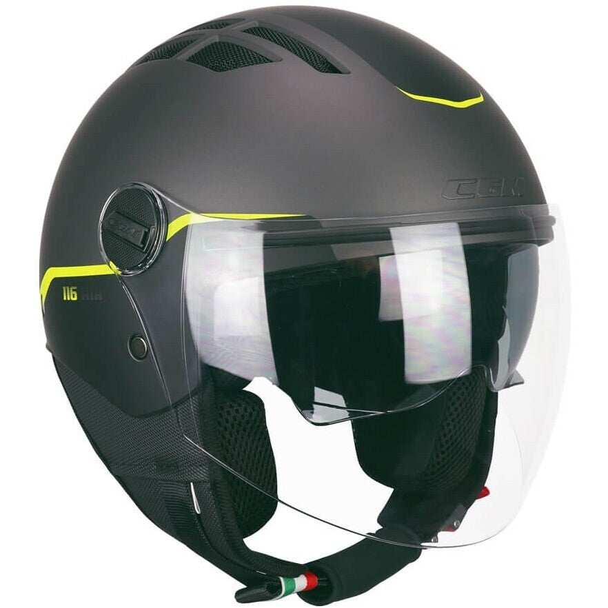 CGM AIR BICO GRAFITE GIALLO FLUO OPACO