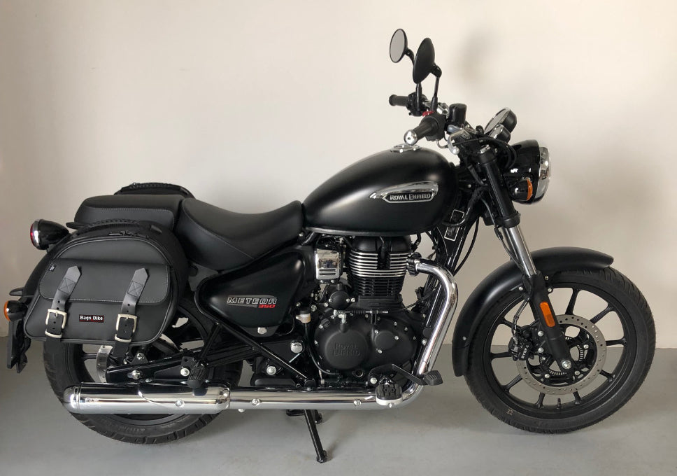 Borse laterali Explorer nera Bags & Bike Royal Enfield Meteor 350