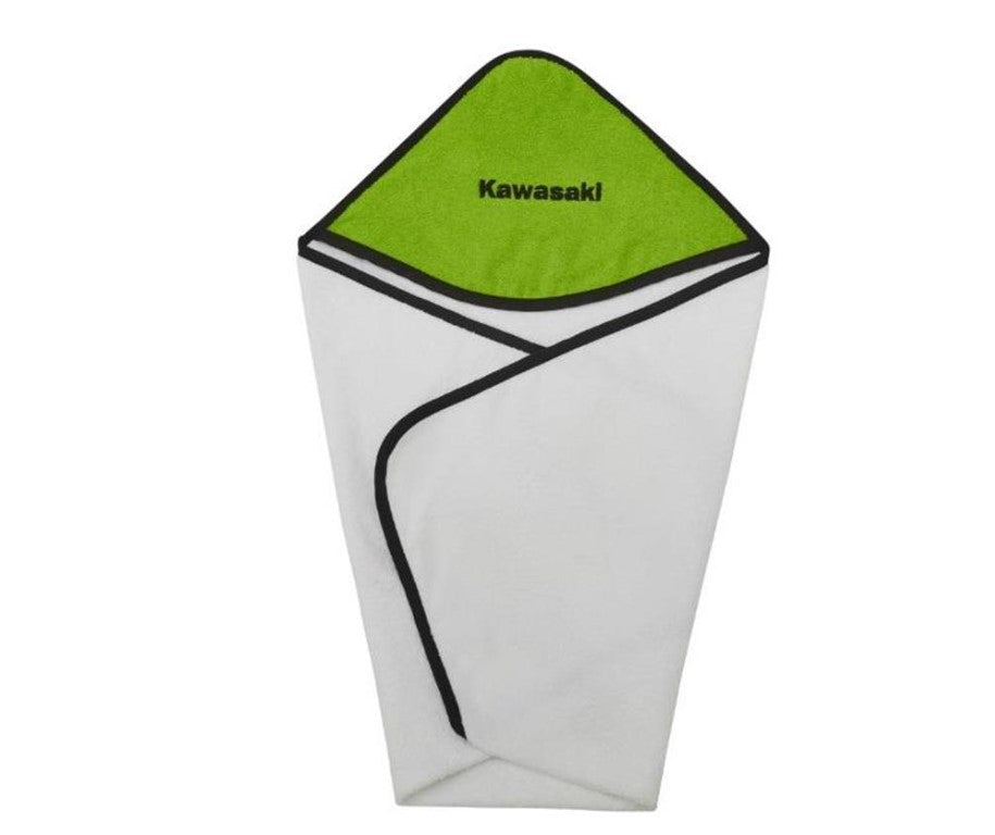 Asciugamano baby con cappuccio Kawasaki