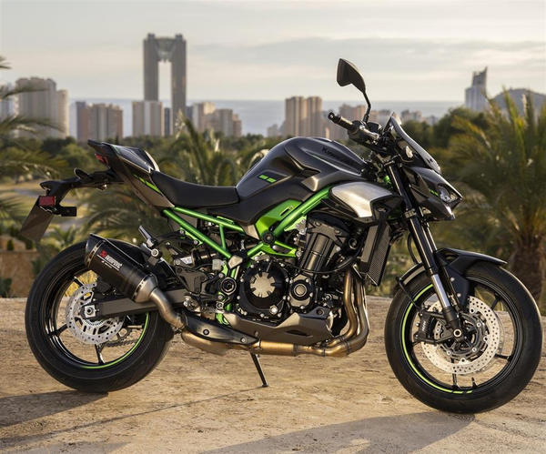 Scarico Akrapovič in Carbonio per Kawasaki Z900/SE