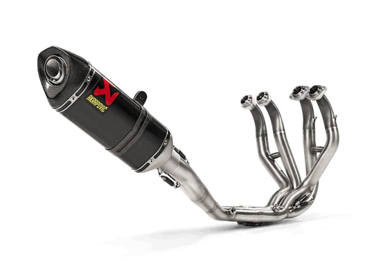 Impianto di scarico Akrapovi modello  Racing Line Street per kawasaki zx6r