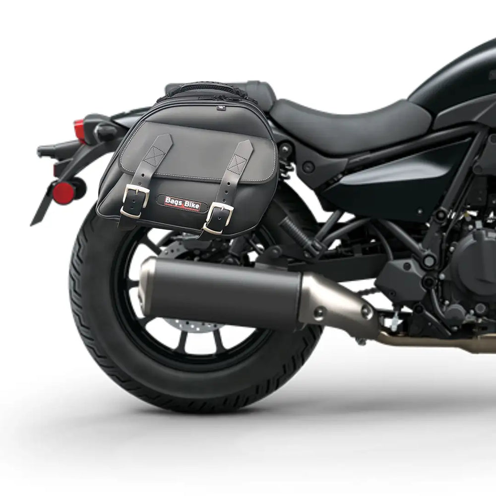 Borse Laterali modello EXPLORER NERA per Kawasaki Eliminator 500