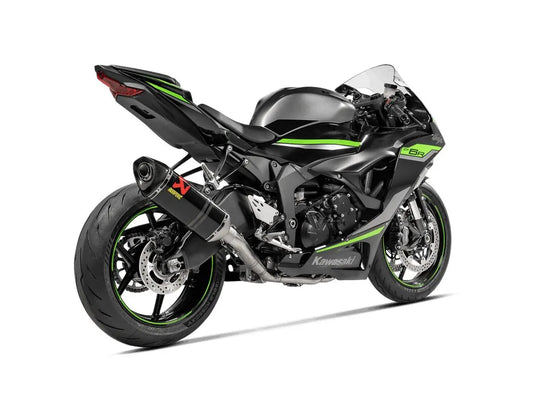 Impianto di scarico Akrapovi modello  Racing Line Street per kawasaki zx6r