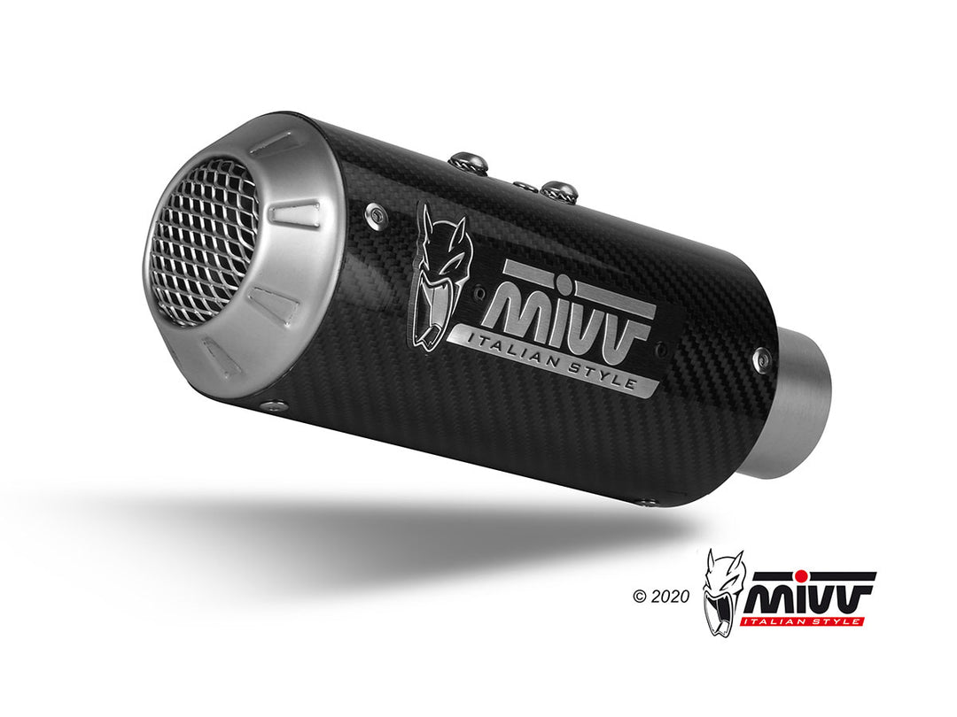 Terminale Mivv MK3 Carbonio per Kawasaki ZX -10 R/RR/SE 2016>2024