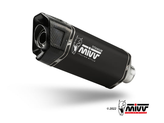 Terminale di scarico Mivv SR-1 TITANIO per Honda CB 1000 Hornet / SP 2025>