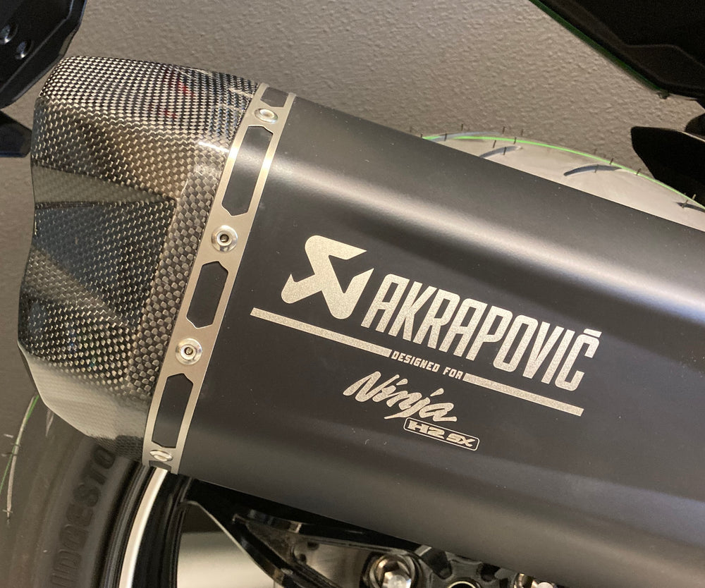 Scarico Akrapovic Sports Titanium per Kawasaki Ninja H2 SX SE  2025