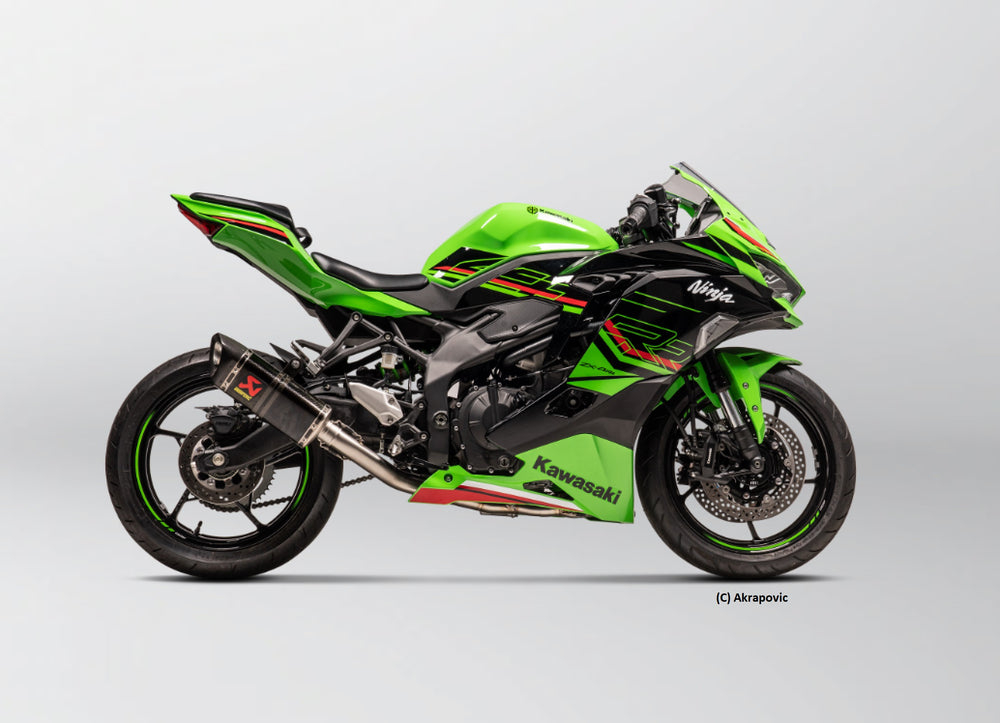 Race exhaust system Akrapovic ZX-4R - ZX-4RR 2025>