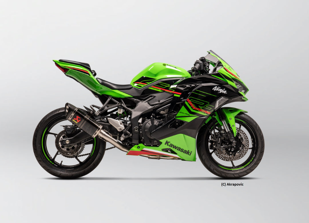 Race exhaust system Akrapovic ZX-4R - ZX-4RR 2025>