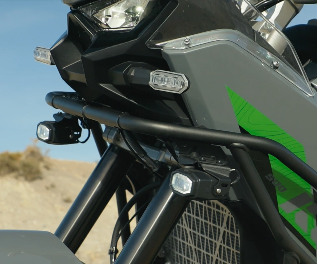 Kit faretti antinebbia a led Kawasaki KLE 500 - 500 SE 2026>