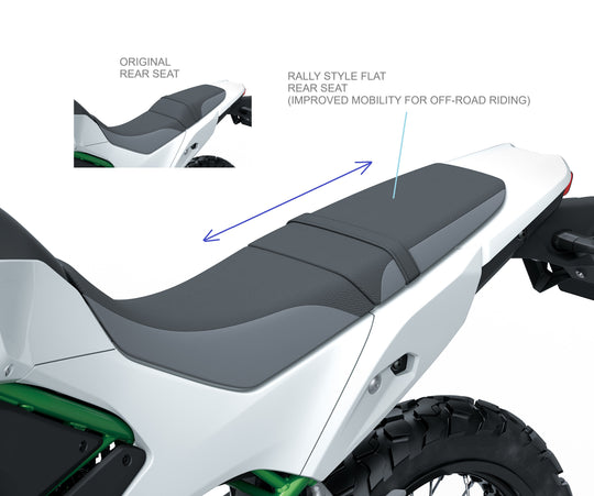 Sella posteriore flat (Ergo Fit) Kawasaki KLE 500 - 500 SE 2026>
