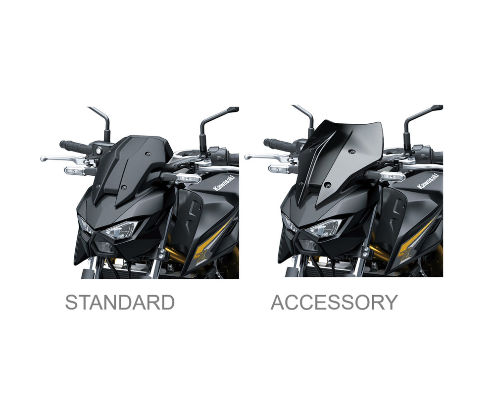 Parabrezza large (fumè) Kawasaki Z650 S 2026