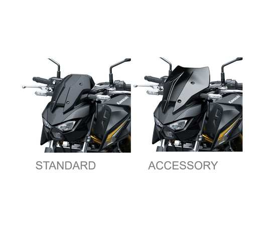 Parabrezza large (fumè) Kawasaki Z650 S 2026