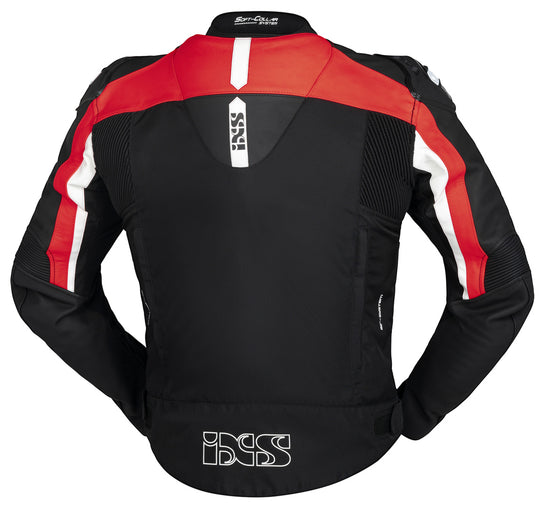 Sport Giacca IXS RS-500 1.0 Nero/Rosso/Bianco