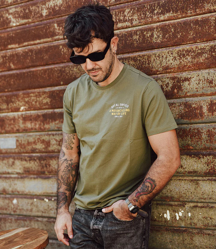 T-Shirt Royal Enfield Corporate Uomo