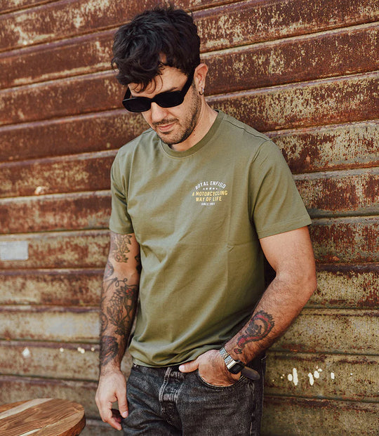 T-Shirt Royal Enfield Corporate Uomo