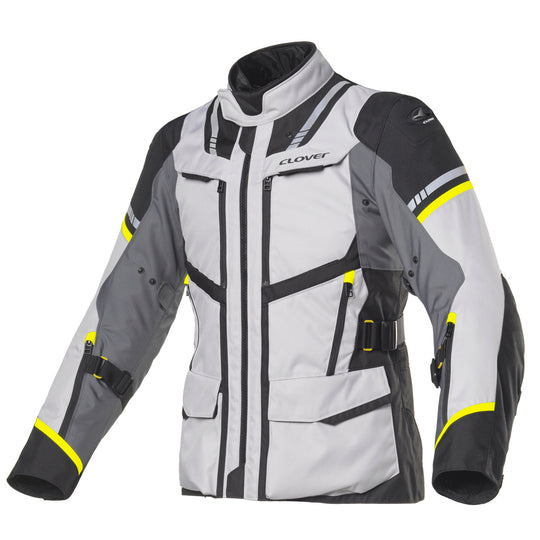 Giacca Clover Savana-3 WP Grigio/Giallo