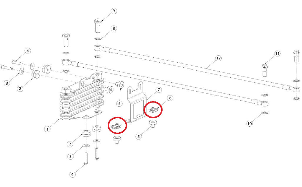 Clip M6 Ohvale GP-0 / GP-2