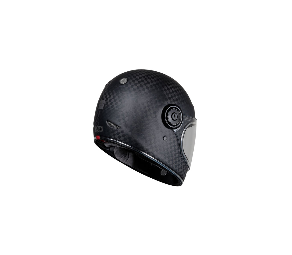 CASCO VINTAGE INTEGRALE JUST 1 J-CULT SOLID CARBON MATT