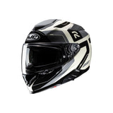 CASCO HJC RPHA 71 COZAD (Nero/Bianco/Argento)