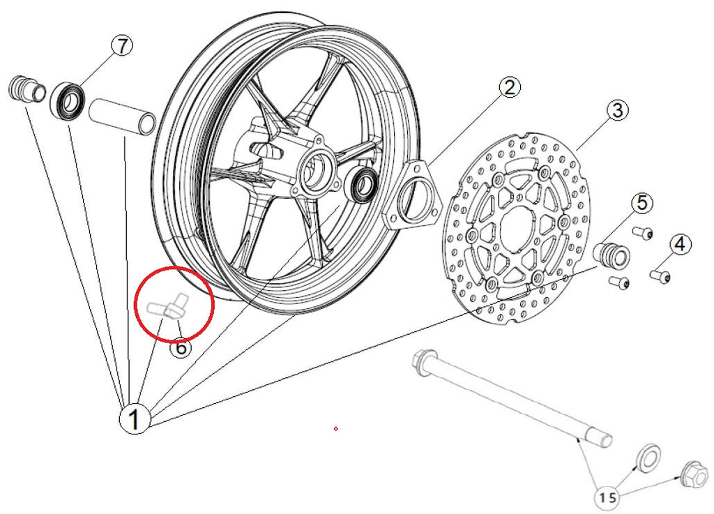 Valvola Tubeless In Alluminio Ohvale GP-2