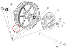 Carica l&#39;immagine nel visualizzatore di Gallery, Valvola Tubeless In Alluminio Ohvale GP-2