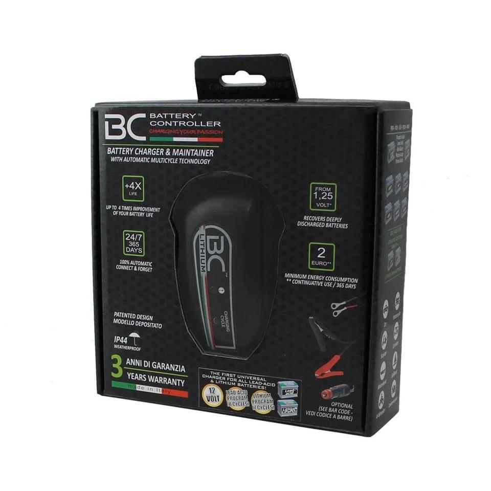 MANTENITORE DI CARICA BC JUNIOR 900, 12V - 1A PER BATTERIE MOTO