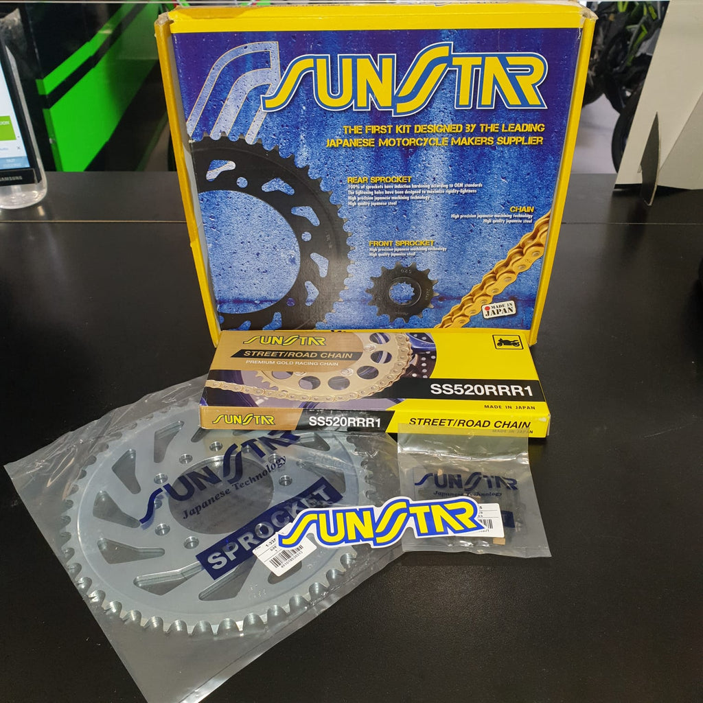 Kit Catena SunStar Gold Per ER6N - VERSYS650 - Z650