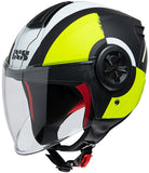 CASCO IXS 851 1.0 NERO - GIALLO