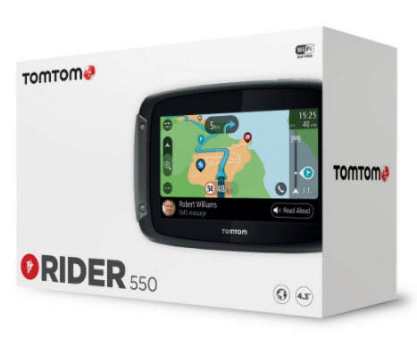 195NAE0004 TomTom Kawasaki Rider 550