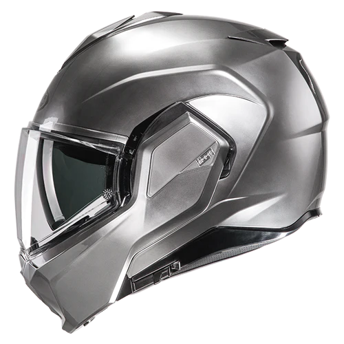 HJC i100 Hyper Silver