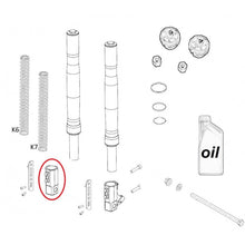 Carica l&#39;immagine nel visualizzatore di Gallery, Piedino Forcella Destro Ohvale GP-2 Diametro 33