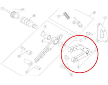 Carica l&#39;immagine nel visualizzatore di Gallery, Supporto Pedana Destra Ohvale GP-2 Originale