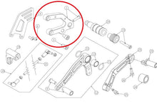 Carica l&#39;immagine nel visualizzatore di Gallery, Supporto Pedana Sinistra Ohvale GP-2 Originale